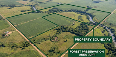 Professional technical photography for Rural Environmental Registry (CAR)